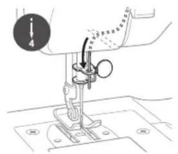Ambiano GT-SF-NMS-01 - Enfilier le fil supérieur - 7