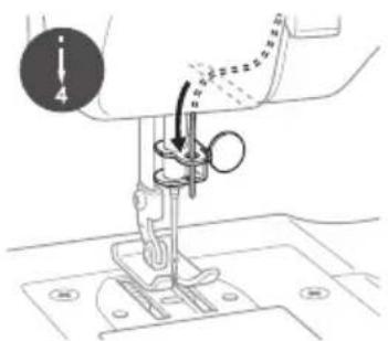 Ambiano GT-SF-NMS-01 - Infilare il filo superiore - 7