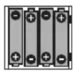 Ambiano GT-SF-NMS-01 - Inserimento e sostituzione delle batterie - 3