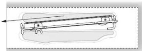Fulgor Milano F7DP30B1 - To remove extendable rack from the oven: - 3