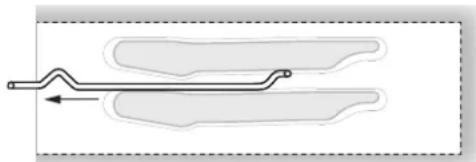 Fulgor Milano F7DP30B1 - To remove oven rack from the oven: - 1