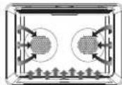 Fulgor Milano F7DP30B1 - Teclado - 7