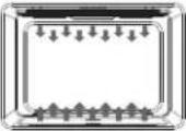 Fulgor Milano F7DP30B1 - Keypad - 6