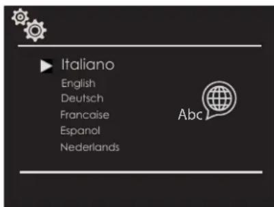 Fulgor Milano F7DP30B1 - Language - 1