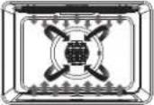 Fulgor Milano F7DP30B1 - Keypad - 14