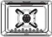Fulgor Milano F7DP30B1 - Keypad - 12