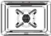 Fulgor Milano F7DP30B1 - Keypad - 7