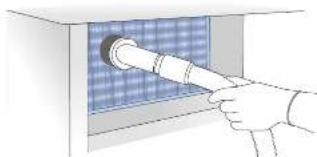 Fulgor Milano F7IBW24O1-R - Pour le nettoyage du condensateur suivez les instructions suivantes: - 2
