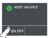 Fulgor Milano F7IBW24O1-R - 1) Vacance Mode - 3