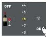 Fulgor Milano F7IBW24O1-R - Modify the temperatures compartment - 2