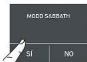 Fulgor Milano F7IBW24O1-R - 6) Modo Sabbath (Optional) - 4