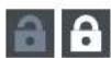 Fulgor Milano F7IBW24O1-R - Padlock icon. - 1