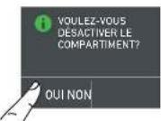 Fulgor Milano F7IBW24O1-R - Déactivé les compartments Réfrigerateur et Fresco. - 3