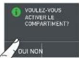 Fulgor Milano F7IBW24O1-R - Activer de nouveau les compartments. - 4