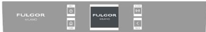 Fulgor Milano F7IBW24O1-R - Panneau de commande principal - 1