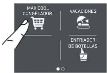 Fulgor Milano F7SFC30S1-R - 1) Modo Max Cool Congelador - 2