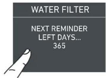 Fulgor Milano F7SFC30S1-R - 5a) Water Filter Deactivation - 9