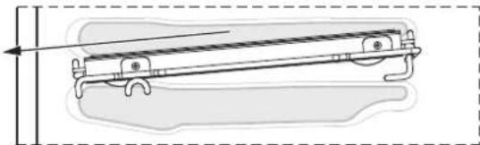 Fulgor Milano F7SP30S1 - To remove extendable rack from the oven: - 3