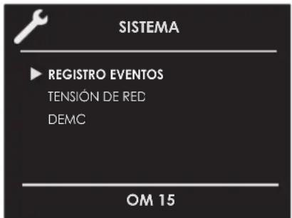 Fulgor Milano F7SP30S1 - ES 11 - Ajuste del sistema - 2