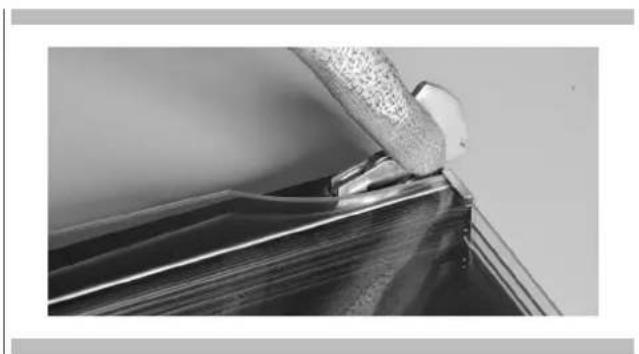 Fulgor Milano F7SP24S1 - How to remove the inner glass of the "FULL GLASS" panoramic door - 4