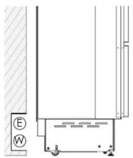 Fulgor Milano F7SRC24S1-L - ELECTRICAL AND WATER SUPPLY BEHIND THE UNIT - 1