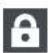 Fulgor Milano F7PBW24S1-L - Padlock icon. - 2
