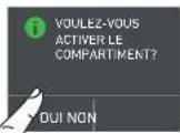 Fulgor Milano F7PBW24S1-L - Activer de nouveau les compartiments. - 3