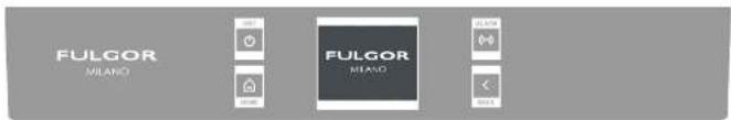 Fulgor Milano F7PBW24S1-L - Main control panel - 1
