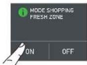 Fulgor Milano F7PBW24S1-L - 2) FreshZone Shopping Mode. - 5