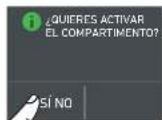Fulgor Milano F7PBW24S1-L - Reactivar los compartimentos. - 3