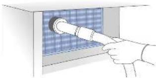 Fulgor Milano F7PBW24S1-L - Upper condenser. - 2