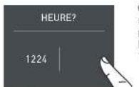 Fulgor Milano F7PBW24S1-L - 2) Heure - 3