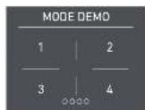 Fulgor Milano F7PBW24S1-L - 8) Mode Démo - 3