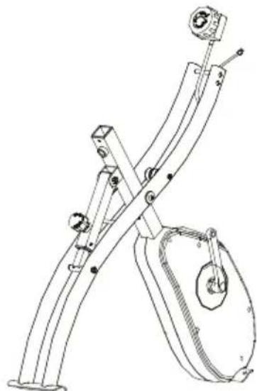 Prixton BF250 - 1.Inserire lo spinotto con manopola tonda. - 1
