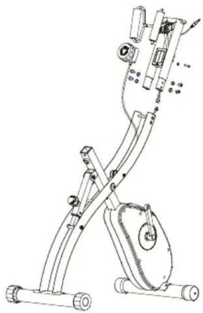 Prixton BF250 - Install the Frame and Resistance Adjuster - 1