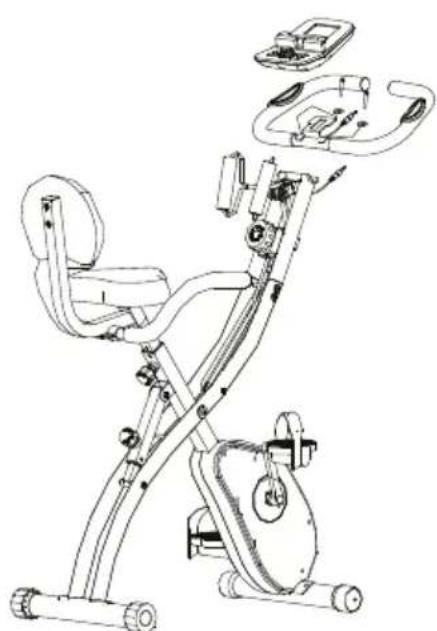 Prixton BF250 - Install the Handlebar &amp; Control Panel - 1
