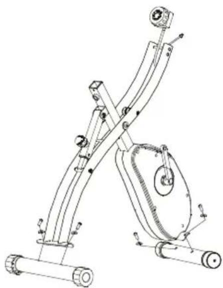 Prixton BF250 - 2.Instale os Estabilizadores Dienteiros e Traseiros - 1