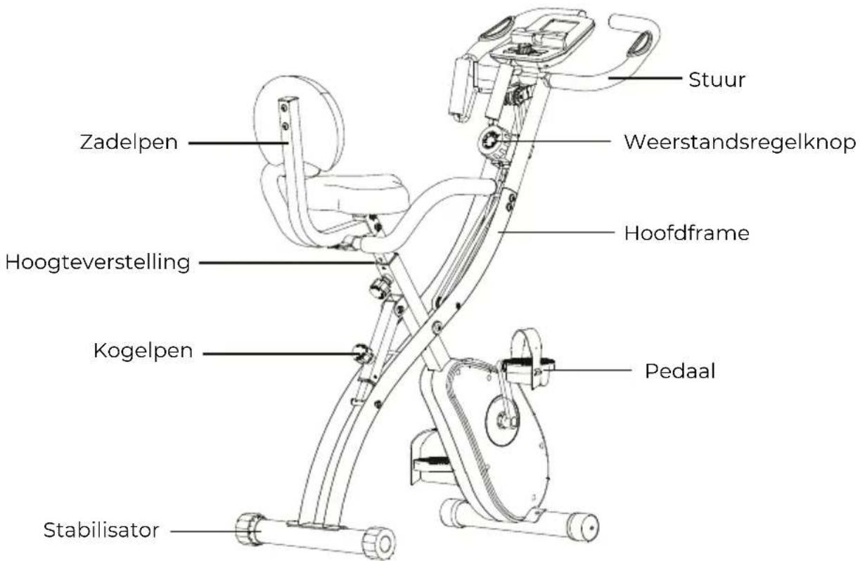 Prixton BF250 - HOOFDONDERDELEN - 1