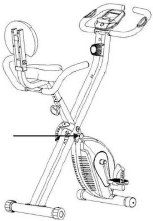 Prixton BF200 - Hoe kan ik de BIKE FIT opvouwen - 1