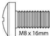 SANUS VMF322 - WARNING: This product contains small items that could be a choking hazard if swallowed. - 12