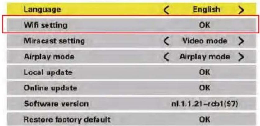 Prixton Picasso - System Settings - 2