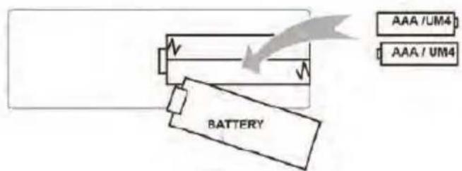 Prixton Picasso - Install / Remove battery of remote - 1