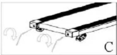 Prixton RF100 - ALIGNEMENT DE LA COURROIE DU TAPIS DE COURSE - 2