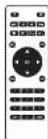 Prixton Cinema Deluxe - Controls of remote: - 3