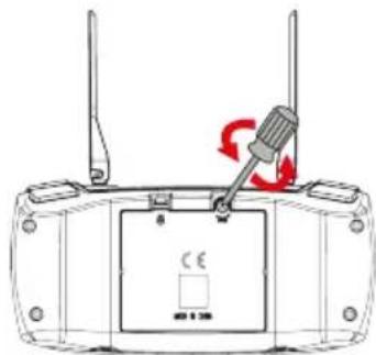 Prixton Sky 4K - EINBAU DER BATTERIEN DER FERNBEDIENUNG - 1