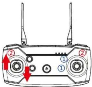 Prixton Sky 4K - EINSTELLUNGSFUNKTION WÄHREND DES FLUGS - 1