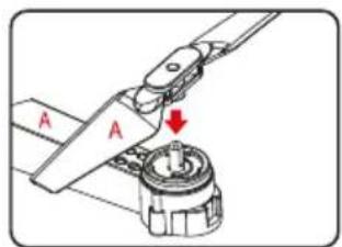 Prixton Sky 4K - ASSEMBLING PROPELLERS - 1