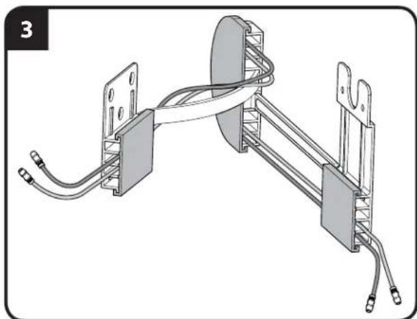 SANUS VMF308 - Wire Management (Optional - see Steps 4 and 6) - 2