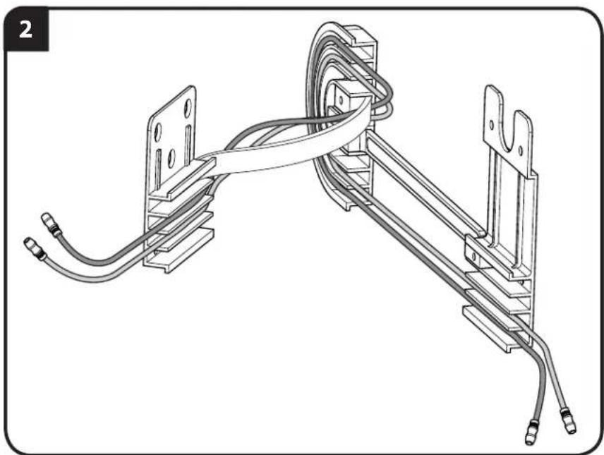 SANUS VMF308 - Wire Management (Optional - see Steps 4 and 6) - 1