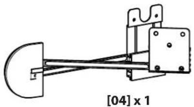 SANUS VMF308 - Supplied Parts and Hardware. - 4